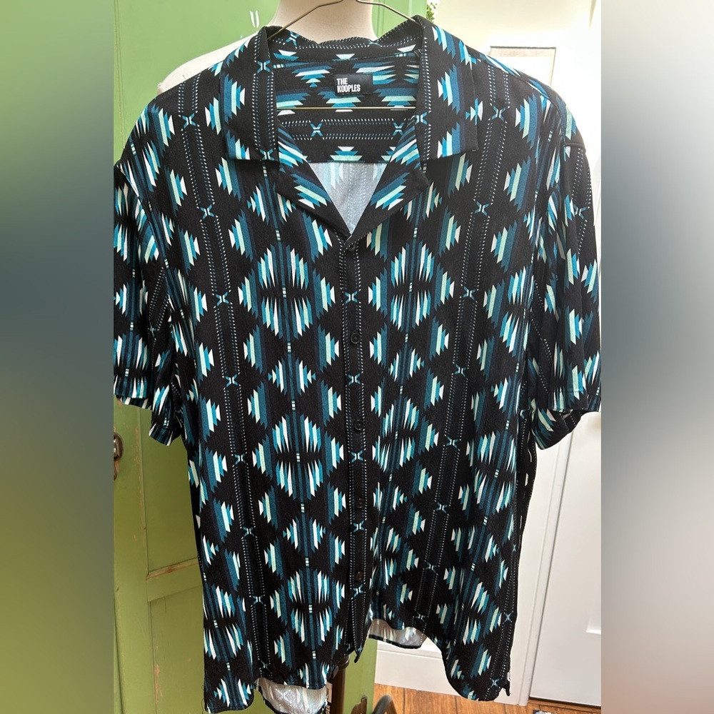 The Kooples mens short sleeve shirt. NWOT